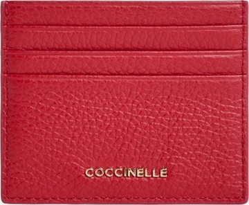 Coccinelle Wallet 'METALLIC 26 2' in Red: front