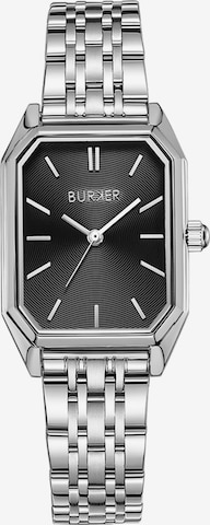 BURKER WatchesAnalogni sat 'Isabell Silver Black' - srebro boja: prednji dio
