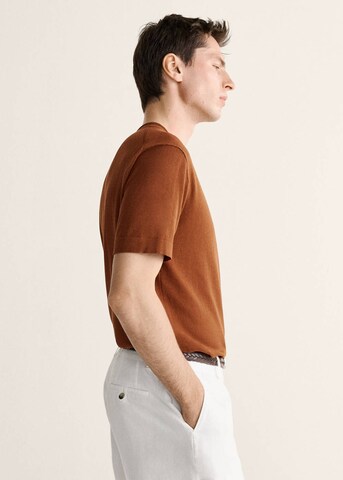 MANGO MAN Shirt 'Sun' in Orange