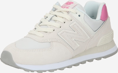 new balance Zapatillas deportivas bajas '574' en beige claro / rosa, Vista del producto