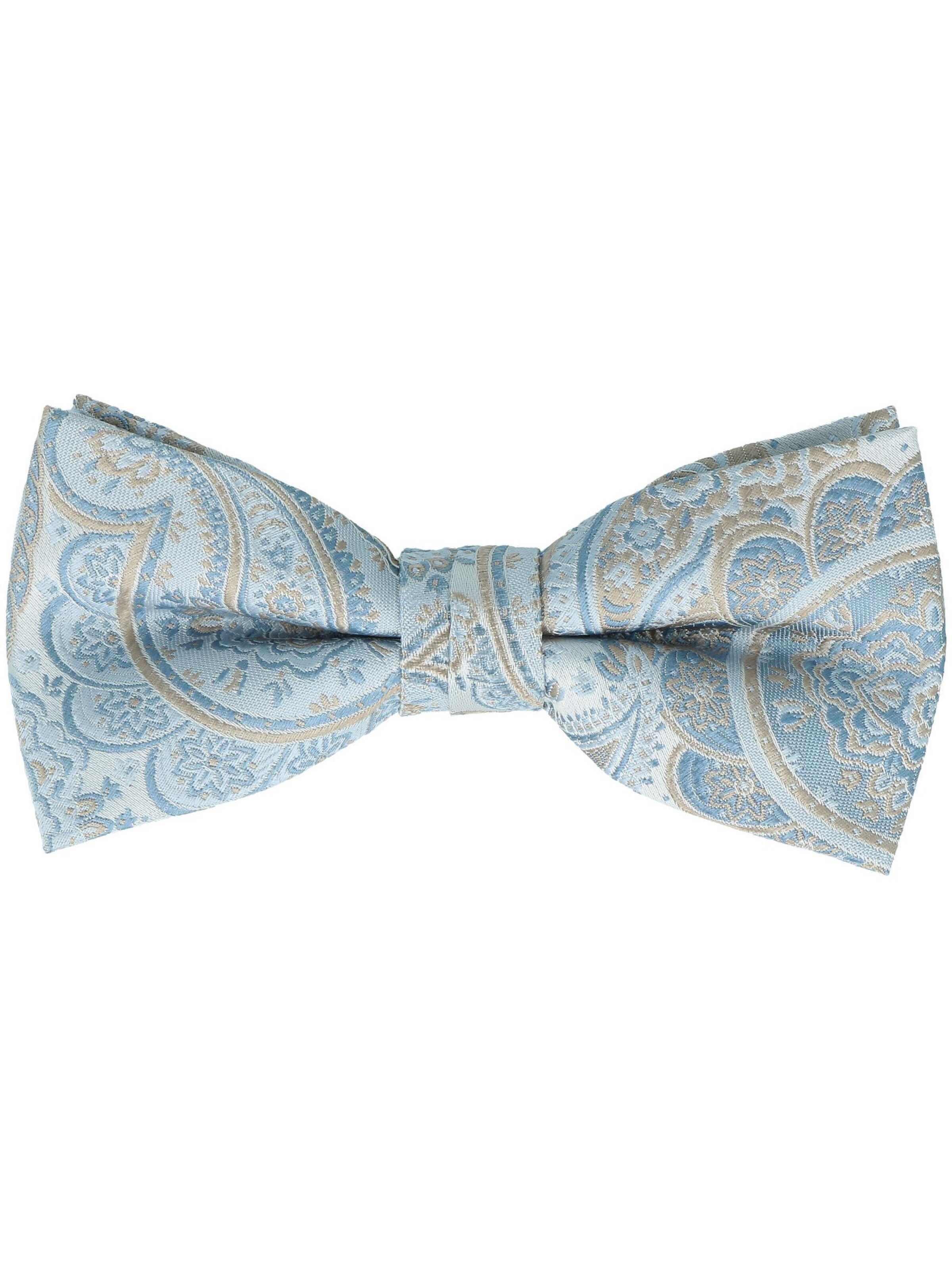 WILLEN Bow Tie 'Set Paisley' in Blue
