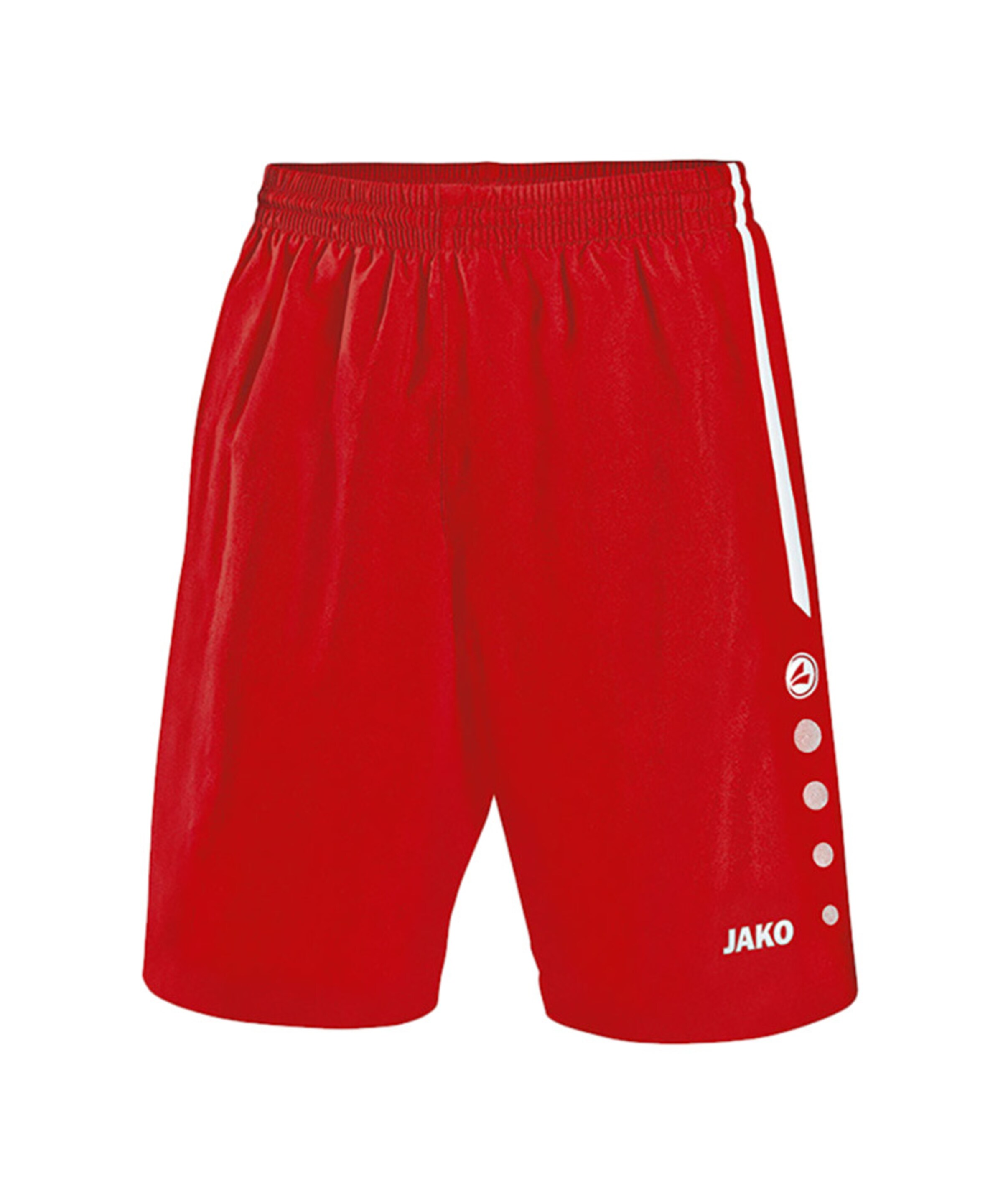 JAKO Sportshorts in Rot: Vorderseite