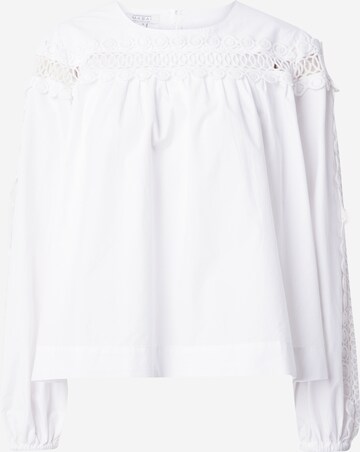 Masai - Blusa 'Dru' en blanco: frente