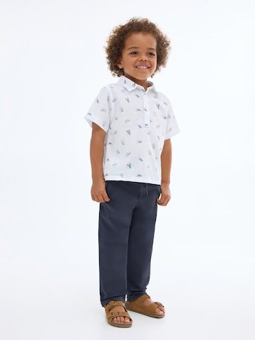 Regular Pantalon MANGO KIDS en bleu : devant