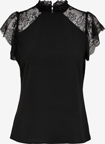 Only Petite Blouse 'Kristine' in Black: front