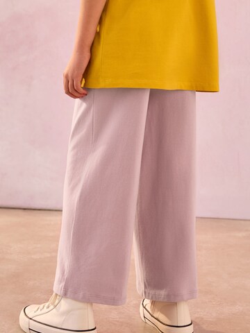 Next - Pierna ancha Pantalón en rosa