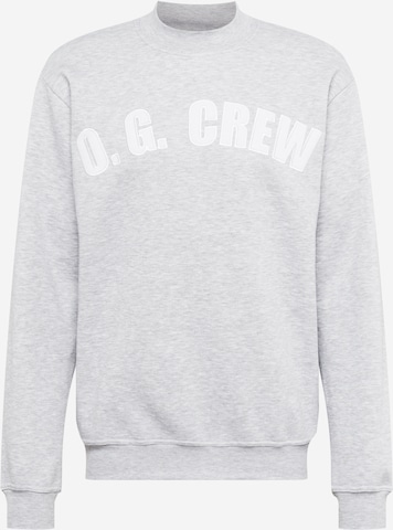 ABOUT YOU Sweatshirt 'Burak' in Grey: front