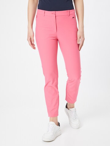 J.Lindeberg Sports trousers 'Pia' in Pink: front