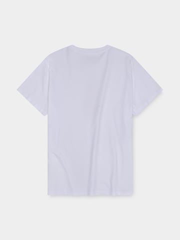 Bavarian Caps Shirt 'Bavarian Burger' in White