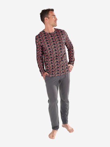 Pyjama long ' Long Sleepwear Westgate ' HOM en gris : devant