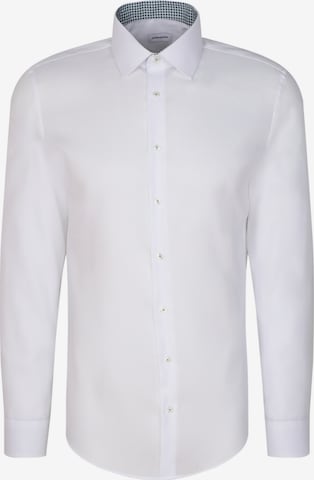 balta SEIDENSTICKER Standartinis modelis Dalykinio stiliaus marškiniai 'Shaped': priekis