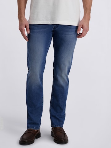 Regular Jean 'Lyon' PIERRE CARDIN en bleu : devant