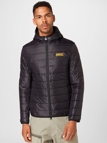 Barbour International Between-Season Jacket in Black: front