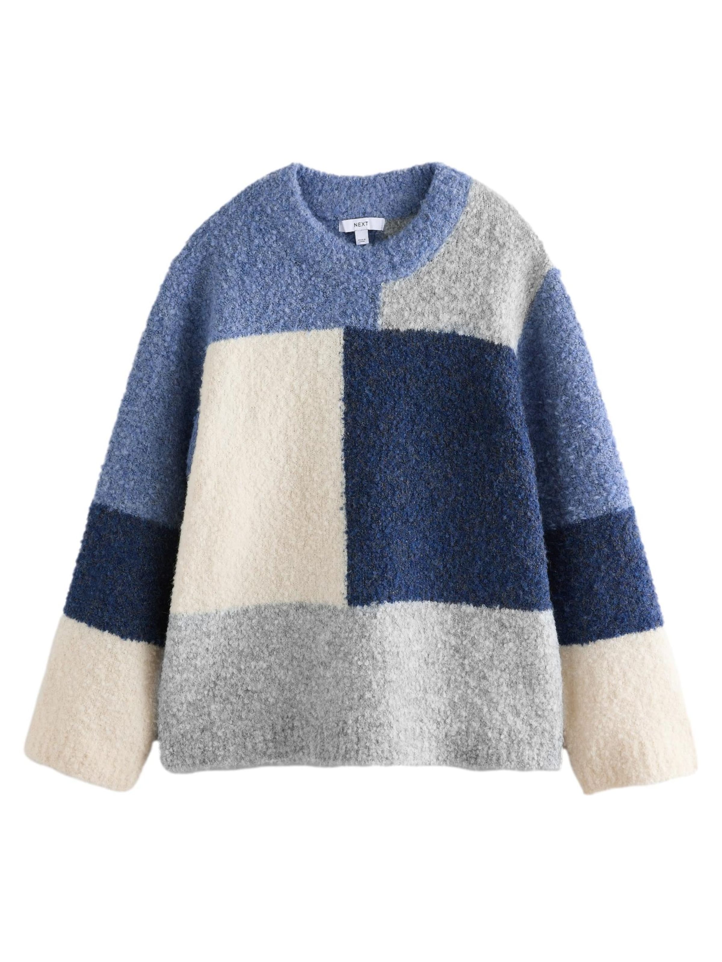 Next Sweter w kolorze niebieski: przód