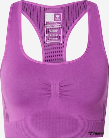 Hummel Športni nederček | vijolična barva: sprednja stran