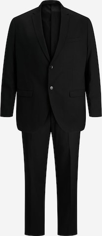 Jack & Jones Plus Slim fit Suit 'Franco' in Black: front