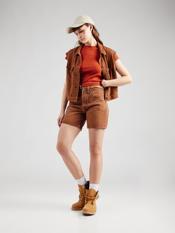 LEVI'S ® Regular Shorts '501' in Braun