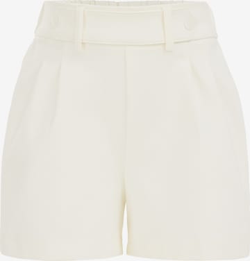 Regular Pantalon WE Fashion en blanc : devant