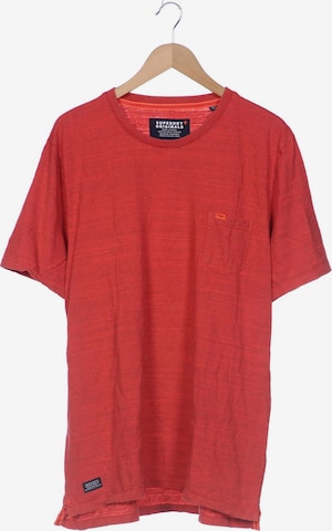Superdry T-Shirt XXXL in Rot: predná strana