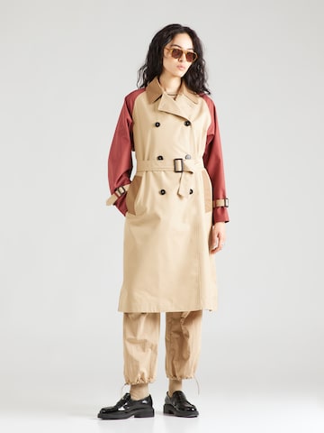 Weekend Max Mara Tussenmantel 'CANASTA' in Beige: voorkant