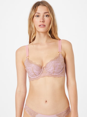 Invisible Soutien-gorge 'NORA' Dora Larsen en rose : devant