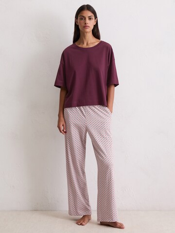 Marc O'Polo Oversized shirt ' Mix N Match Cotton ' in Red: front