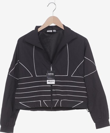 ADIDAS ORIGINALS Sweatshirt & Zip-Up Hoodie in XXS in Black: front