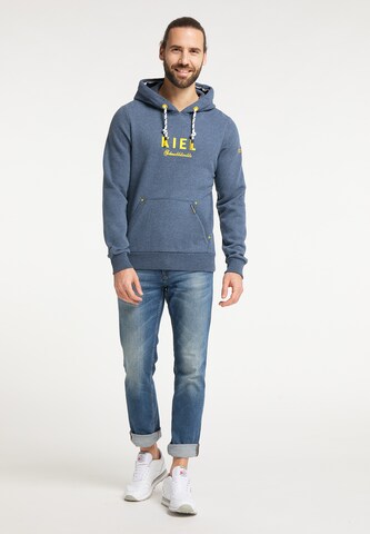 Schmuddelwedda Hoodie 'Kiel' in Blau