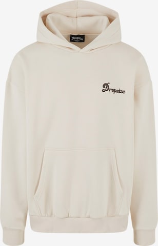 Dropsize Sweatshirt i beige: forside