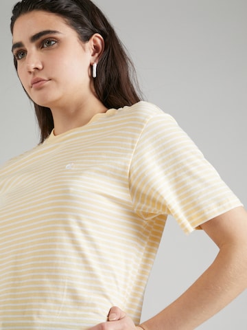 Carhartt WIP - Camisa 'Coleen' em amarelo