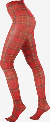 Pamela Mann Tights in Red: front