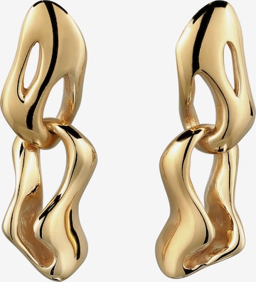 Boucles d'oreilles ELLI en or : devant