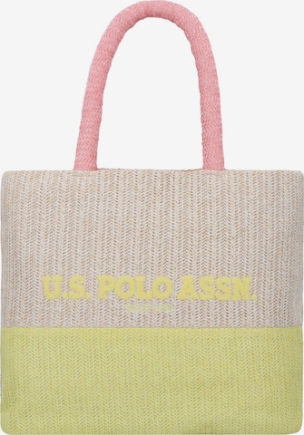 U.S. POLO ASSN. Shoulder bag in Yellow: front