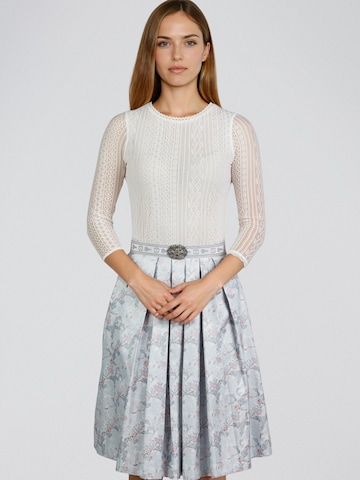 Blouse folklorique 'Henni' SPIETH & WENSKY en blanc : devant