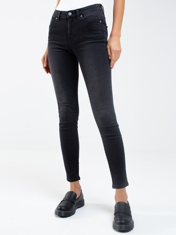 Skinny Jeans 'Adela' di BIG STAR in nero: frontale