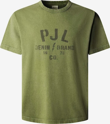 T-Shirt 'Gunner' Pepe Jeans en vert : devant