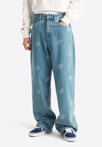 VANS Baggy Jeans in Blauw: voorkant