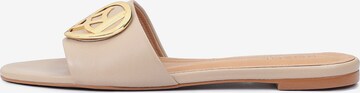 Kazar Pantoletter i beige: forside