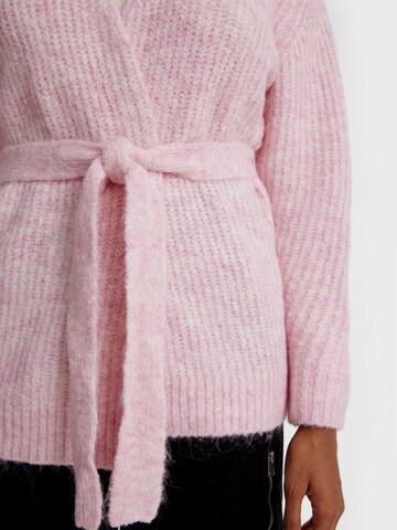 EDITED Strickjacke 'Annika' in Pink