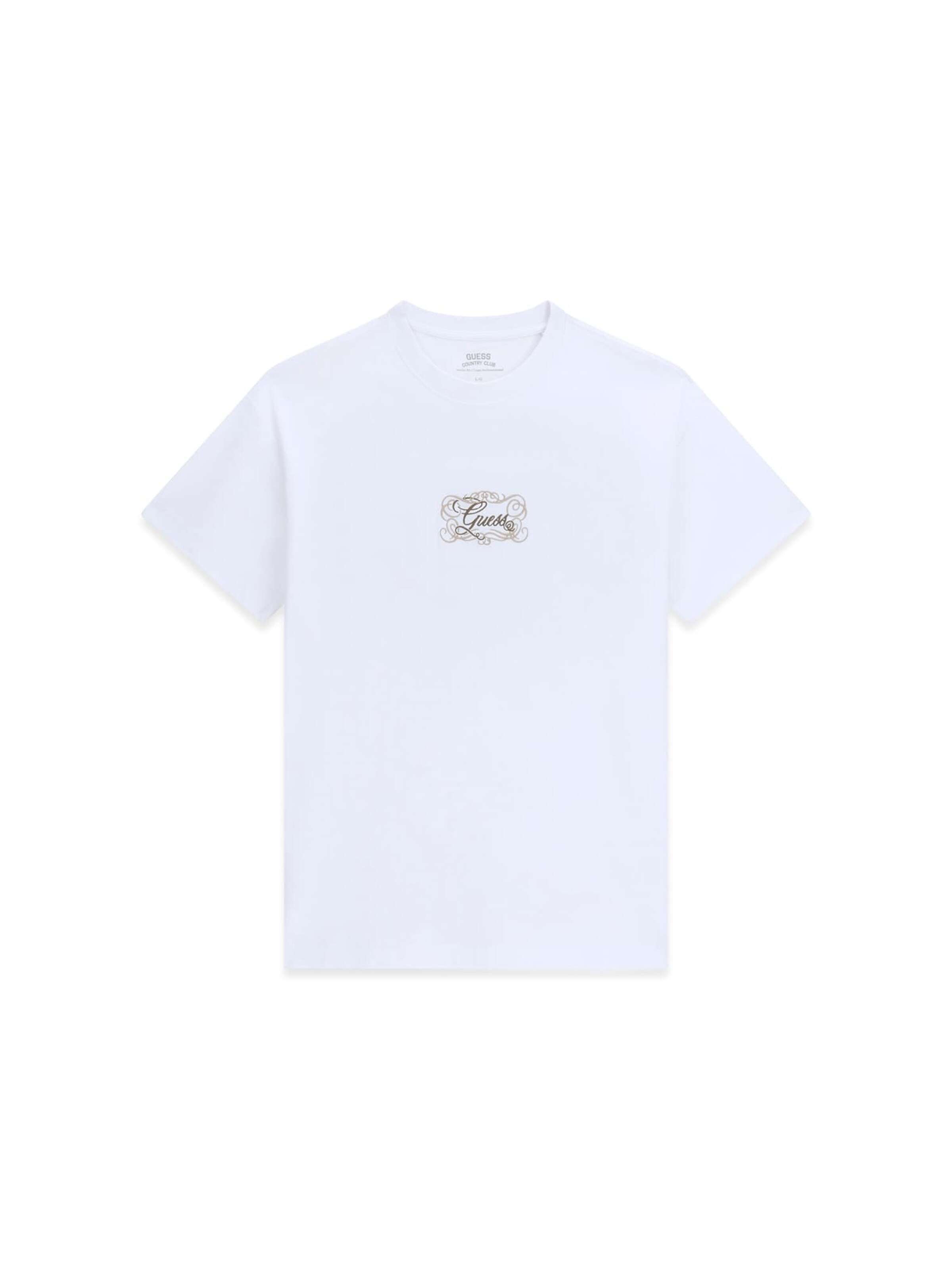 GUESS Shirt in XS in Light yellow / Black / White, Item view