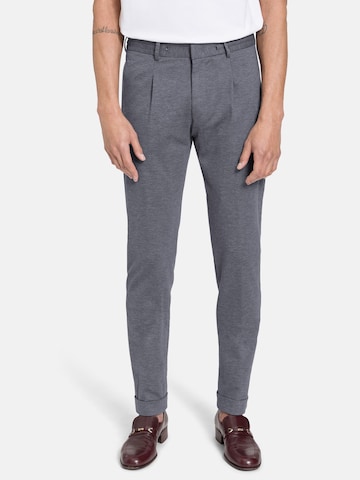 Baldessarini Regular Pleat-Front Pants in Grey: front