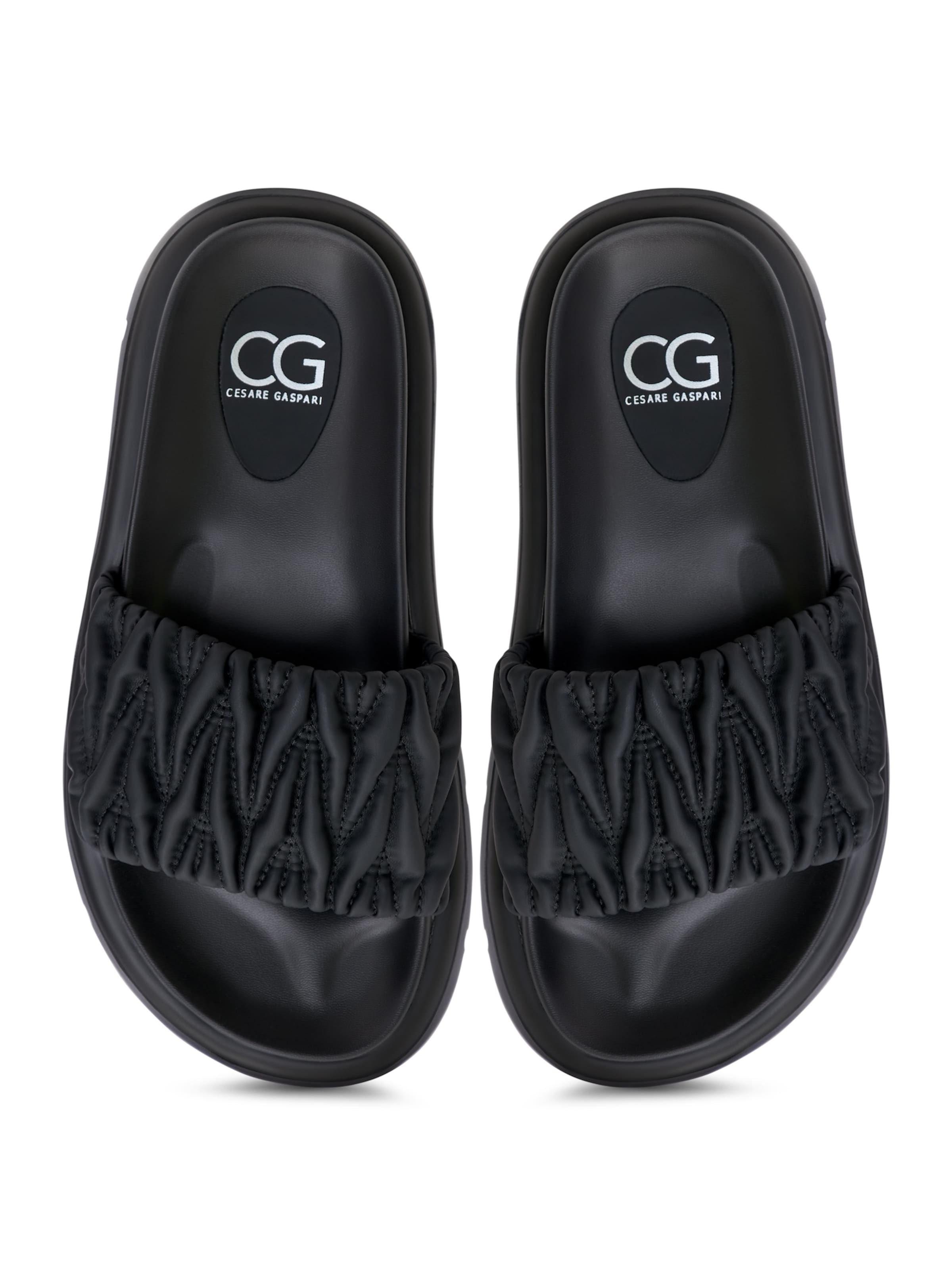 CESARE GASPARI Mules in Black