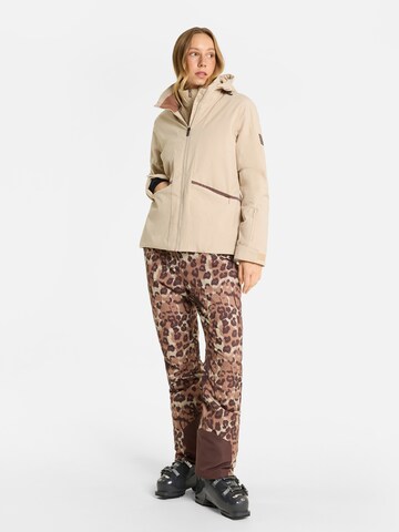 ZIENER Skijacke in Beige