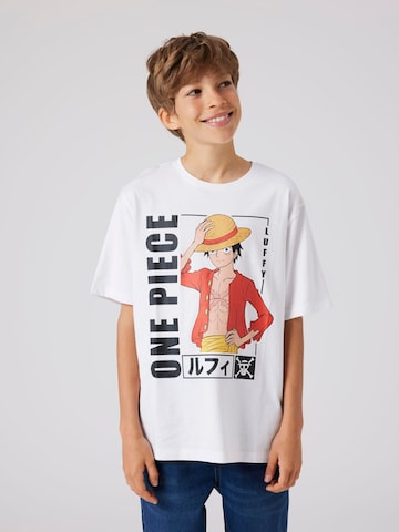 T-Shirt 'One Piece' TWO SOON en blanc : devant