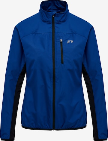 Veste de sport Newline en bleu : devant