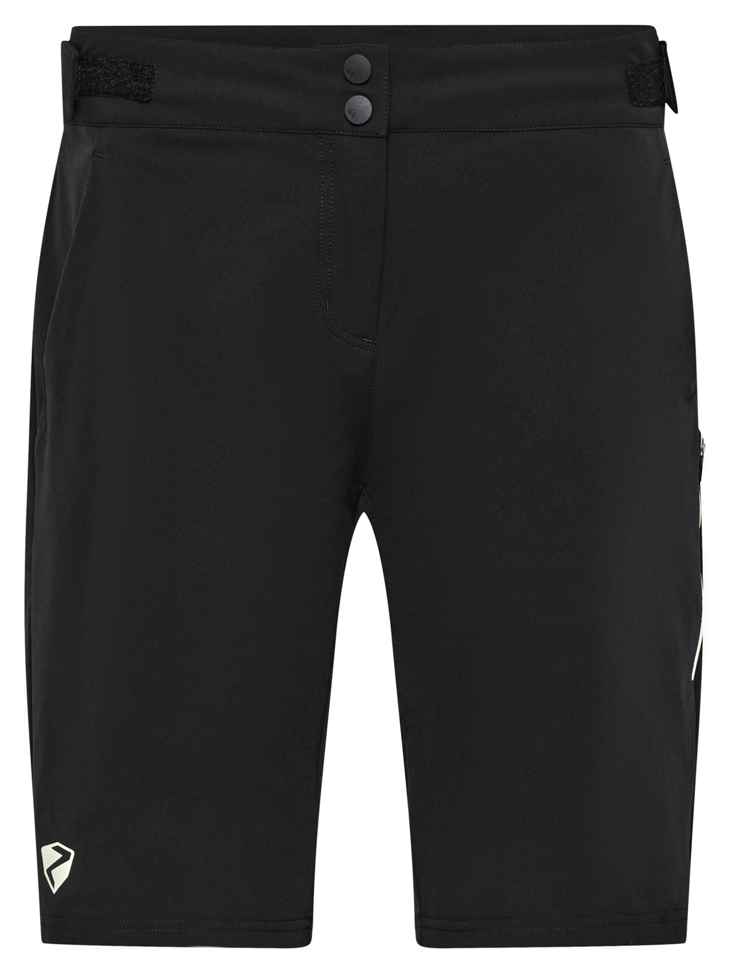 ZIENER Athletic Pants 'NILSA-Z X-Function' in Black: front