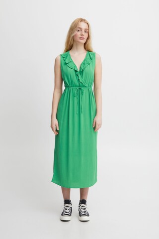 ICHI Dress 'marrakech' in Green: front