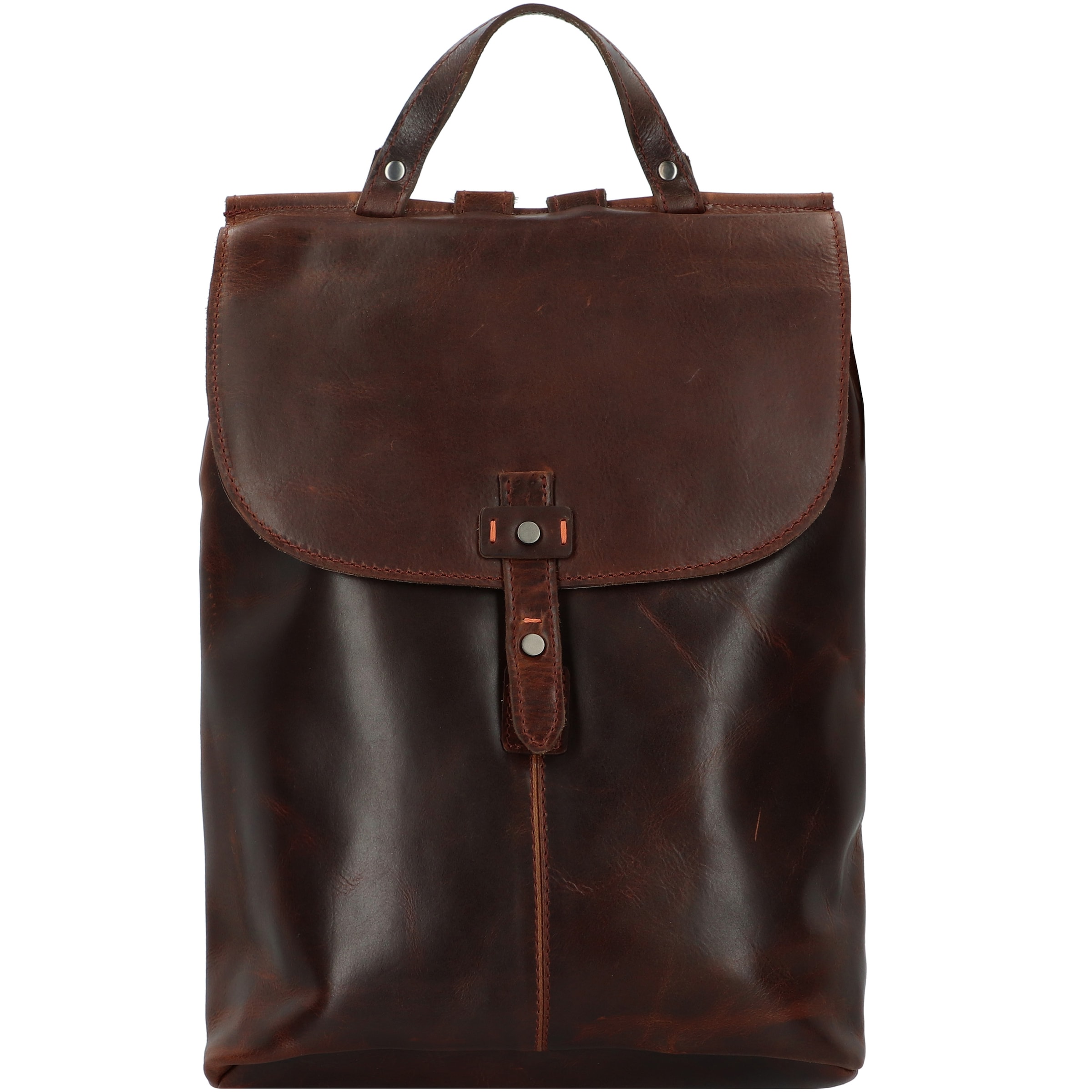 Harold's Rucksack 'Aberdeen' in Braun: Vorderseite