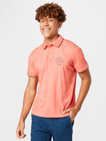 TOM TAILOR Poloshirt in Orange: predná strana