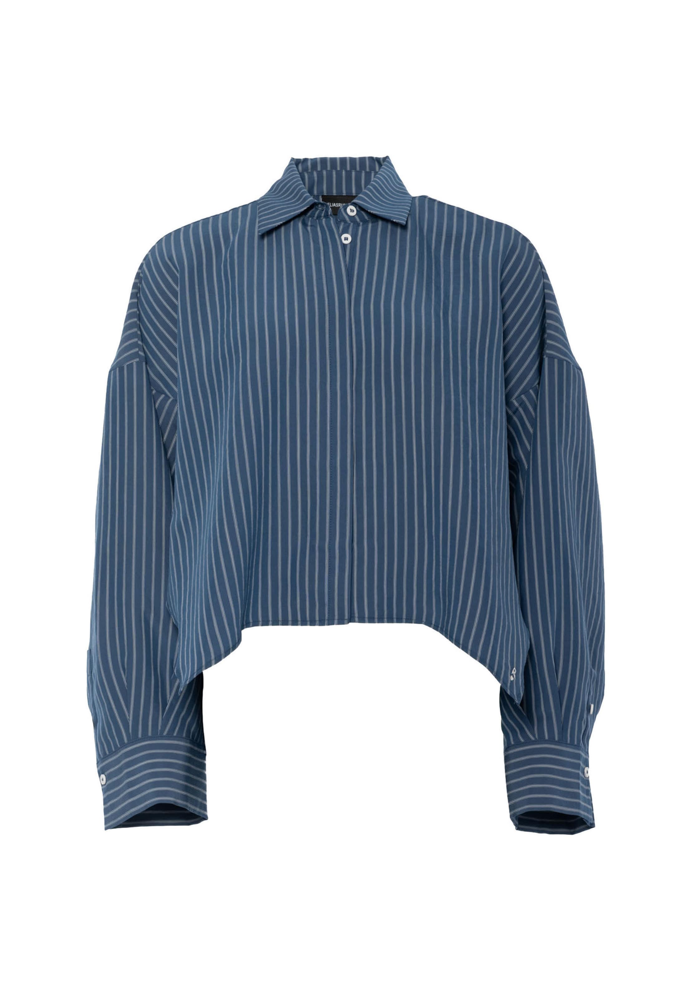 Elias Rumelis Bluse in Blau: Vorderseite